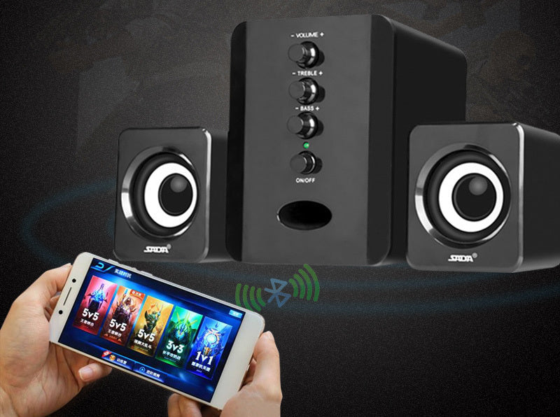 Speakers Computer D-202 Combination Music-Player Subwoofer-Sound-Box Smart-Phones Stereo Fashion