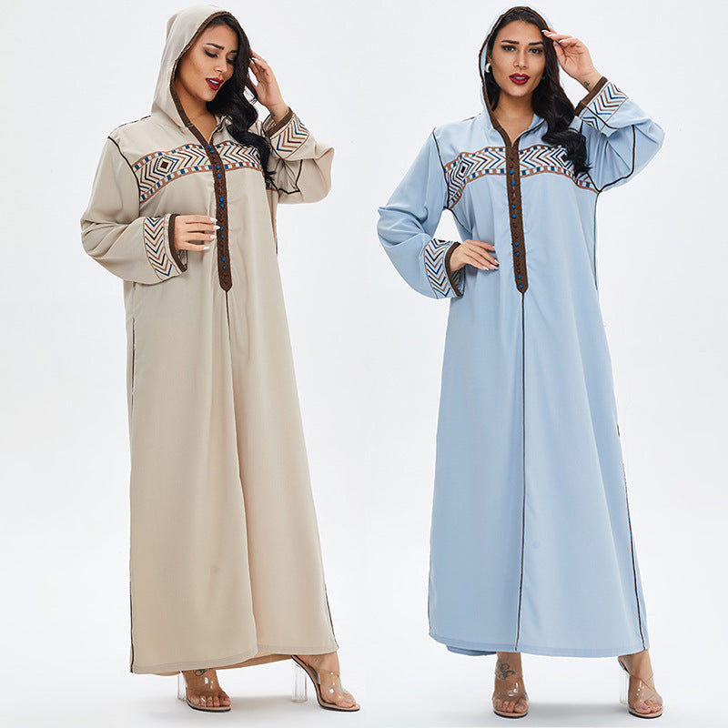 Muslim Arab Middle East Dubai Ladies Robe Q2