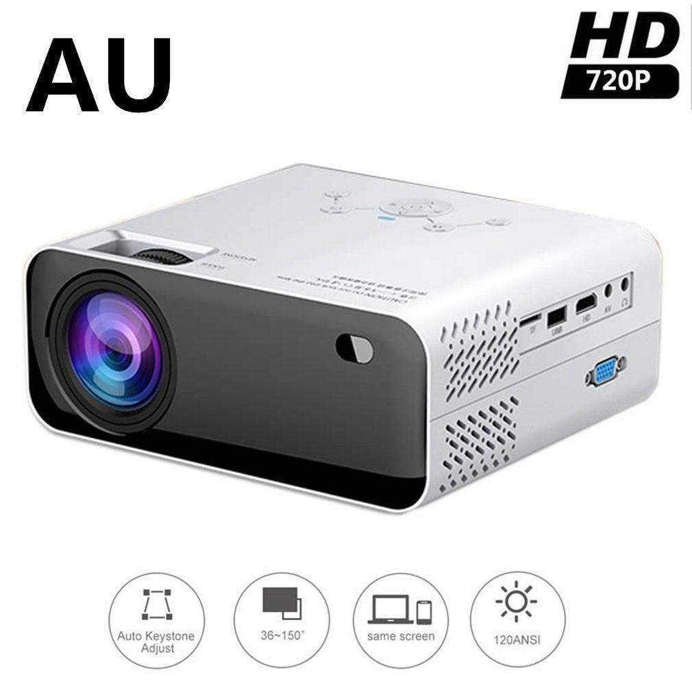 High-Definition Business & Home Screen Projector | 720p HD Display Q2