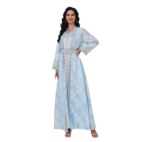 Middle East Women's Muslim Dress Elegant Dress Q2