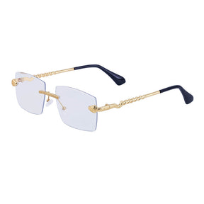 Fashion Rimless Sunglasses For Men Fashion