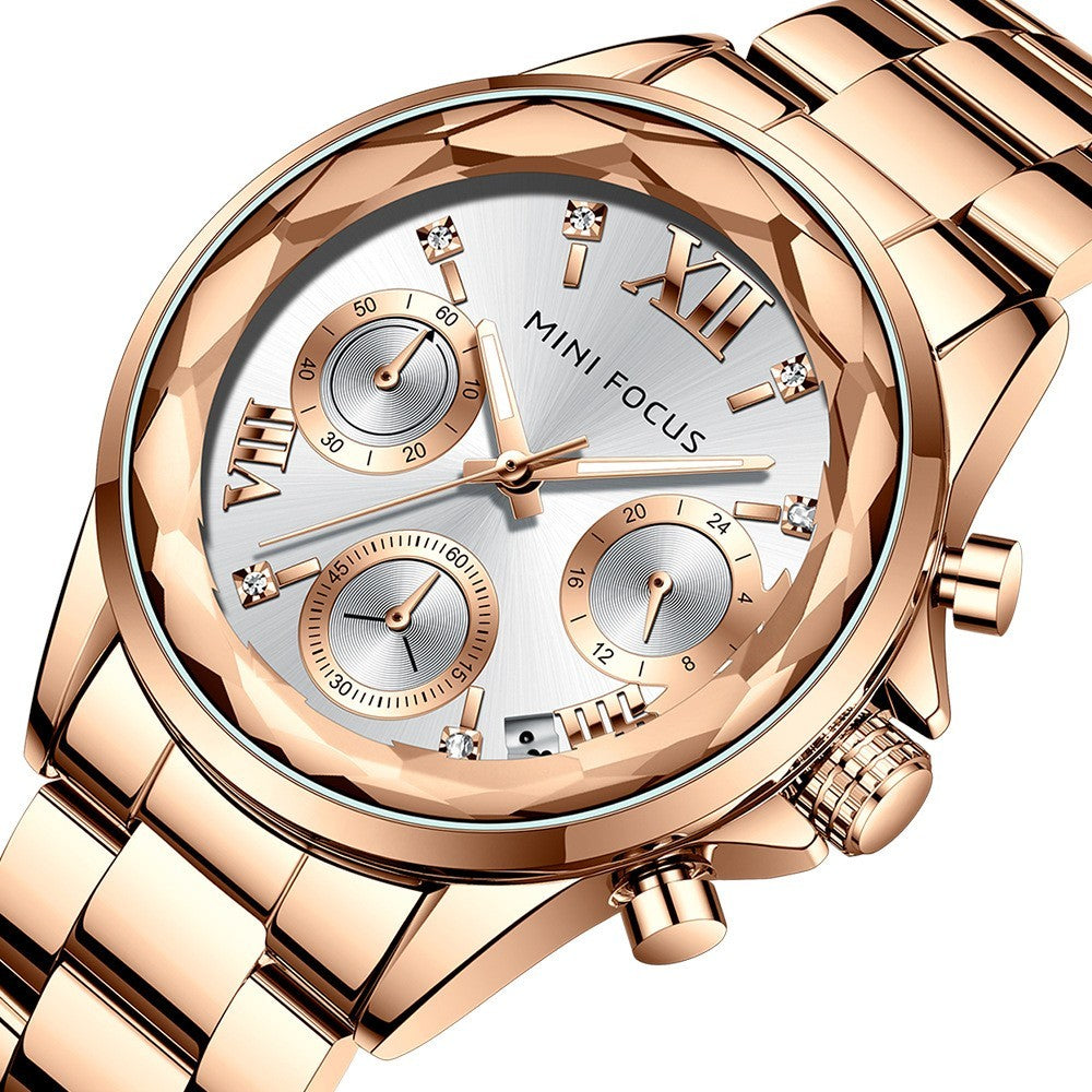 Business Casual Women's Watch Multifunctional Petals Q2