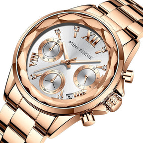 Business Casual Women's Watch Multifunctional Petals Q2