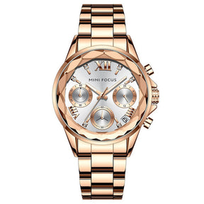 Business Casual Women's Watch Multifunctional Petals Q2