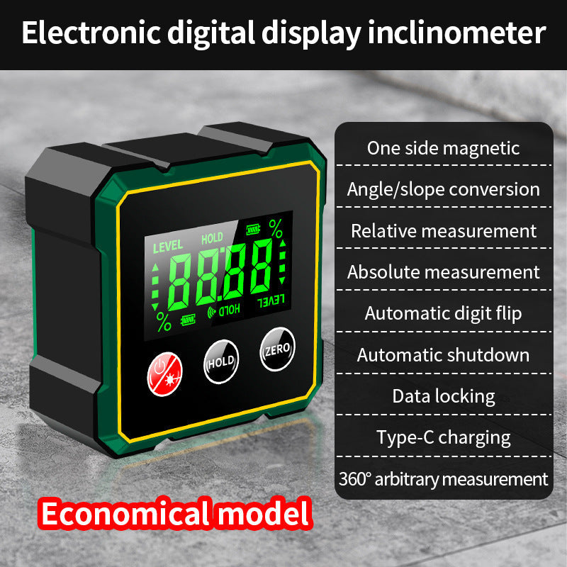 Magnetic Attraction Of Electronic Digital Inclinometer Faizan Cart